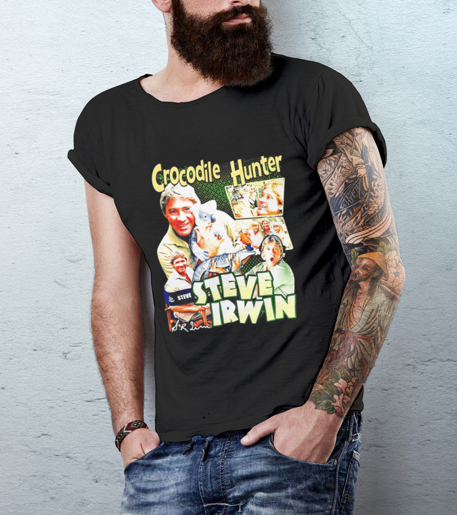 Crocodile Hunter Steve Irwin Wildlife Adventure T-Shirt
