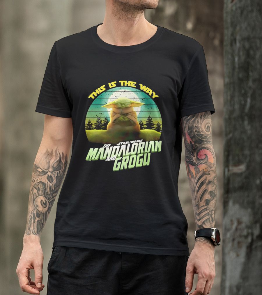 Star Wars The Mandalorian And Grogu This Is The Way T-Shirt
