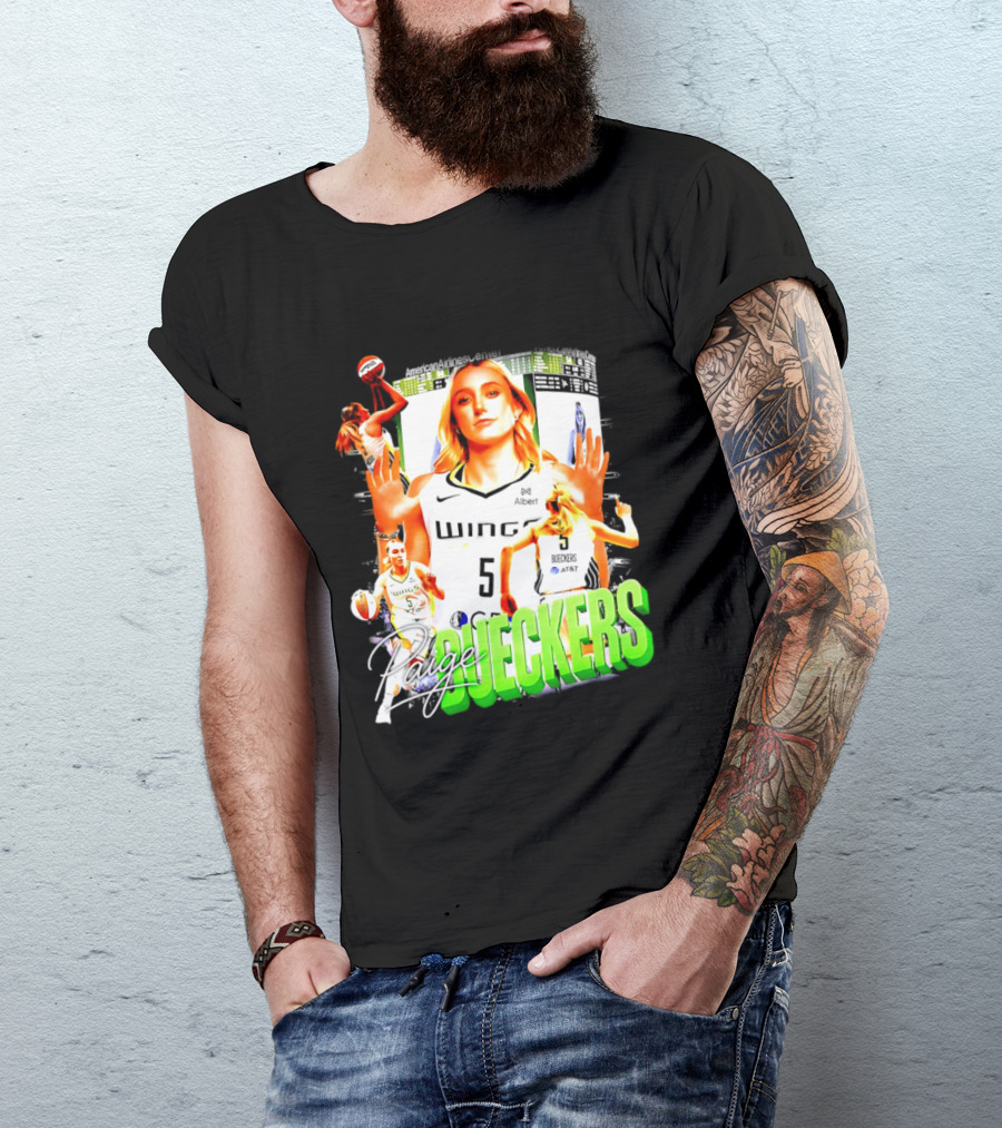 Paige Bueckers Dallas Wings Number 5 Basketball Star T-Shirt