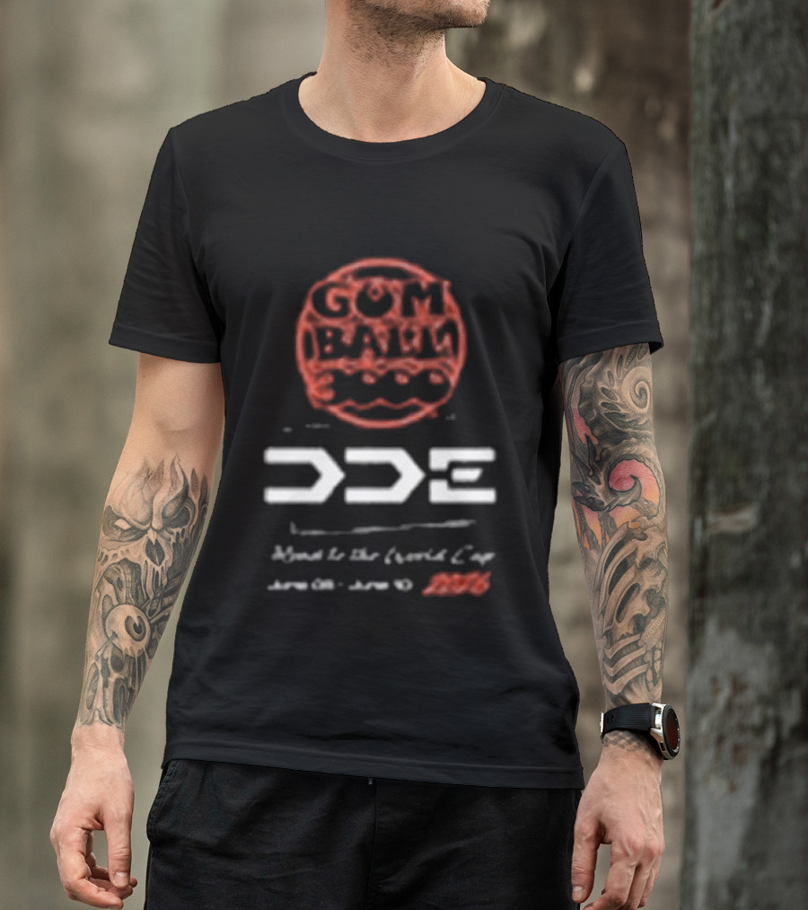 Gumball 3000 DDE Garage Miami To Mexico X City Rally 2023 T-Shirt