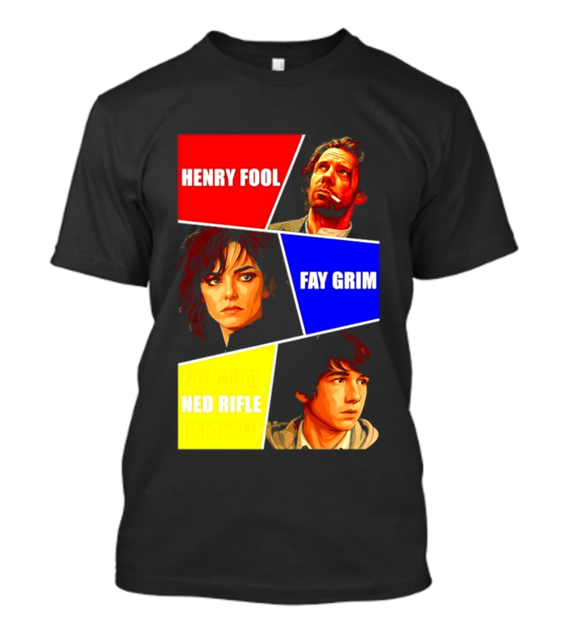 Henry Fool Fay Grim Ned Rifle Trilogy Hal Hartley Series T-Shirt