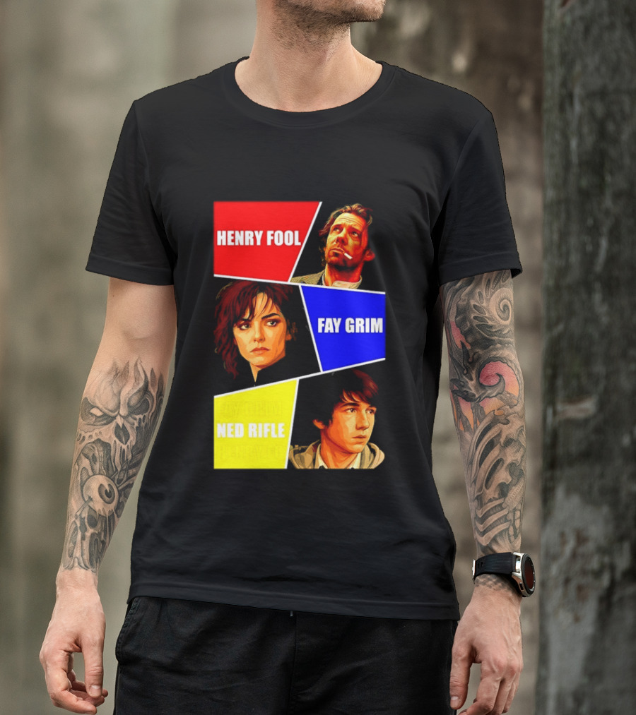 Henry Fool Fay Grim Ned Rifle Trilogy Hal Hartley Series T-Shirt