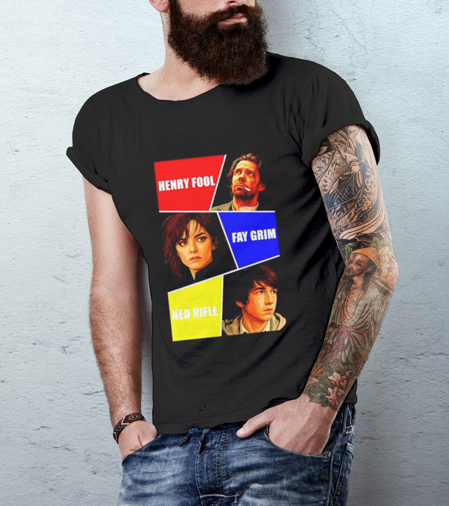 Henry Fool Fay Grim Ned Rifle Trilogy Hal Hartley Series T-Shirt