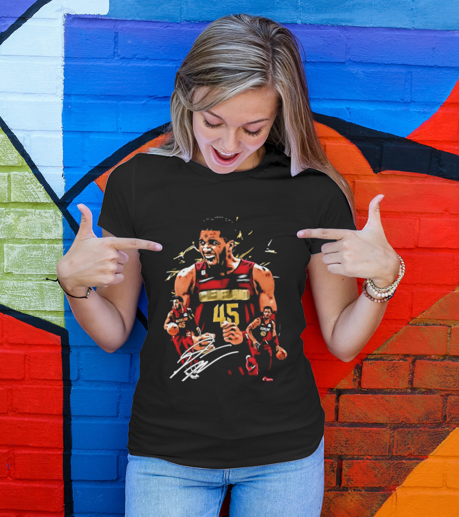 Donovan Mitchell Cleveland Cavaliers NBA Number 45 Player T-Shirt