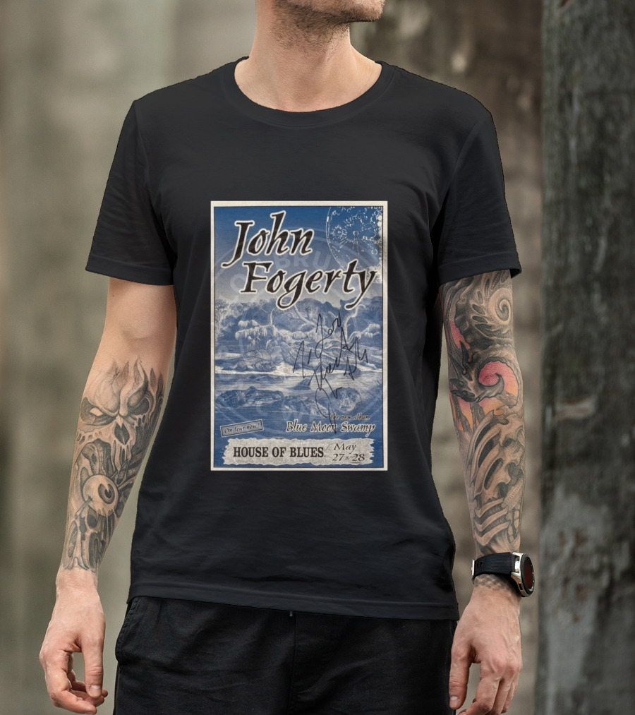 John Fogerty Blue Moon Swamp Tour House Of Blues May 27 28 2026 T-Shirt