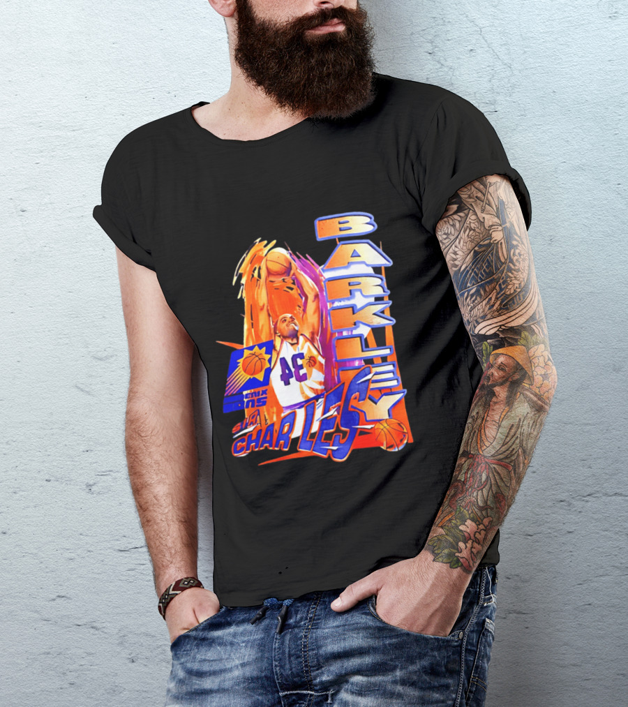 Phoenix Suns Barkley 34 Sir Charles NBA Legends T-Shirt