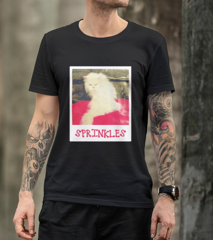 Sprinkles Polaroid Cat T-Shirt