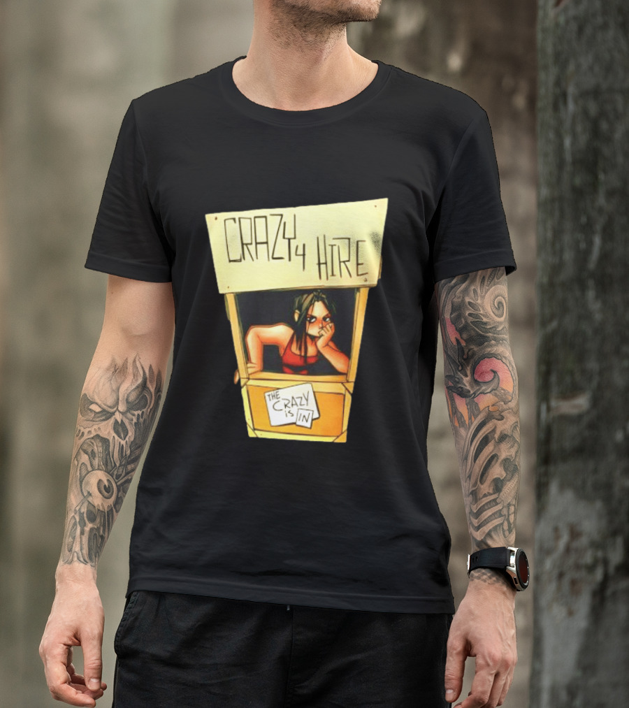 Nemi Montoya Crazy 4 Hire Comic Strip The Crazy Is T-Shirt