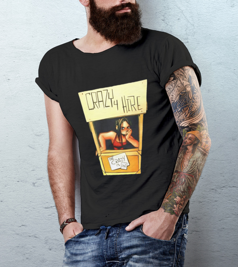 Nemi Montoya Crazy 4 Hire Comic Strip The Crazy Is T-Shirt