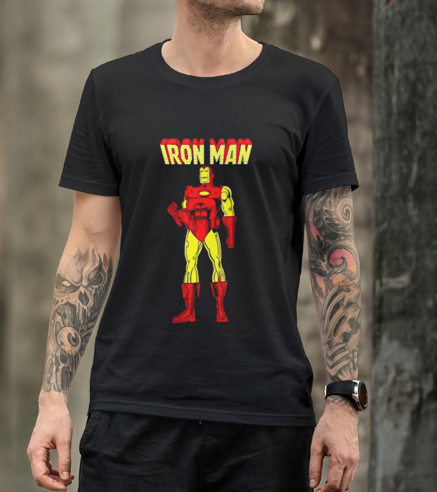 Iron Man Marvel Comics The Invincible Iconic Armor T-Shirt