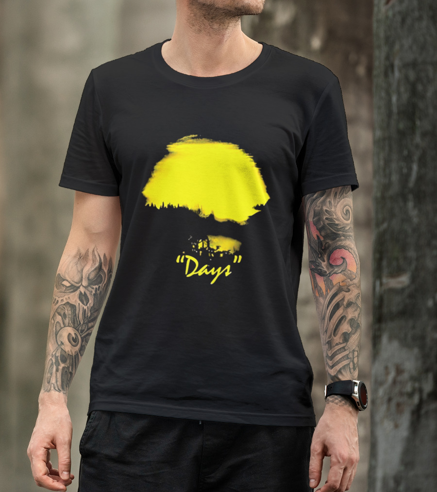 Welcome To Yellow "Days" Bright Sunshine Paintstroke T-Shirt