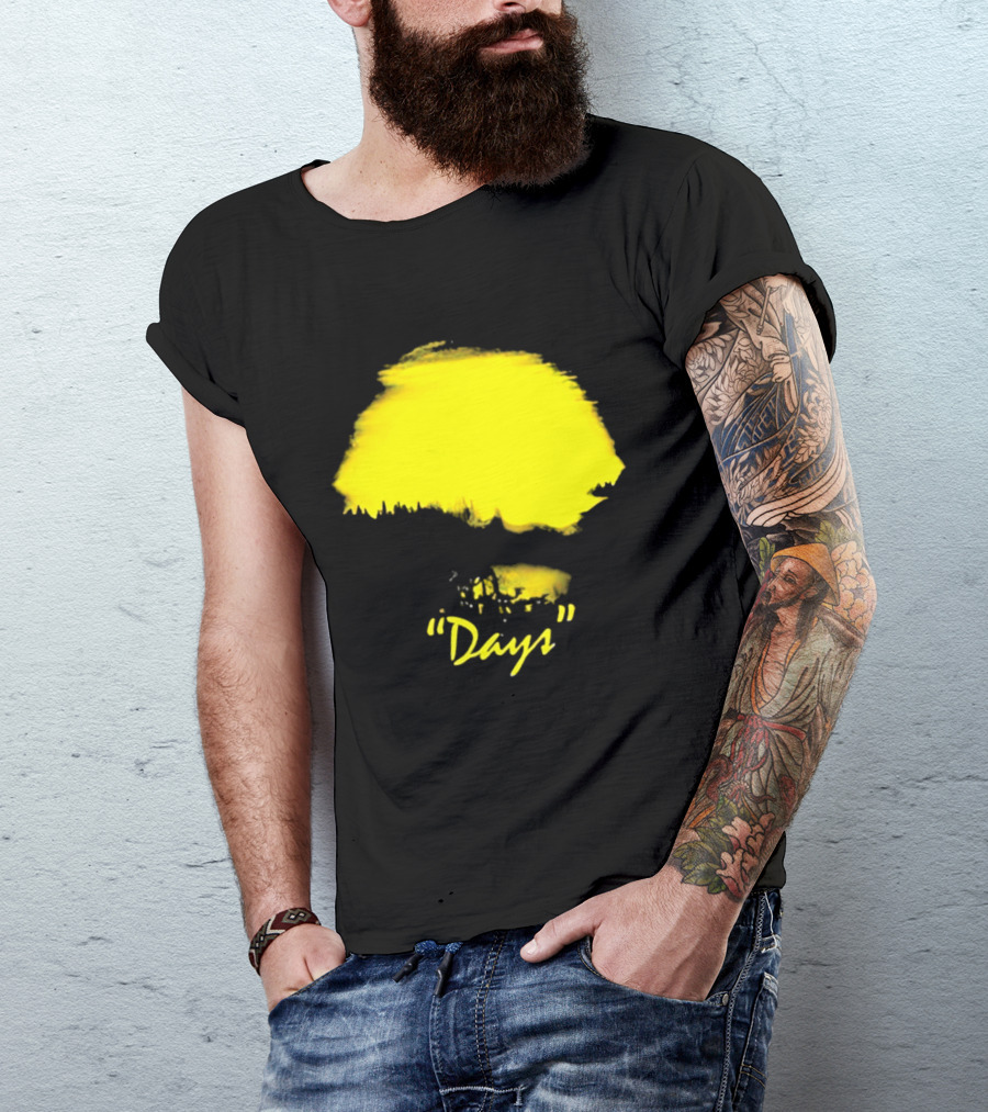 Welcome To Yellow "Days" Bright Sunshine Paintstroke T-Shirt
