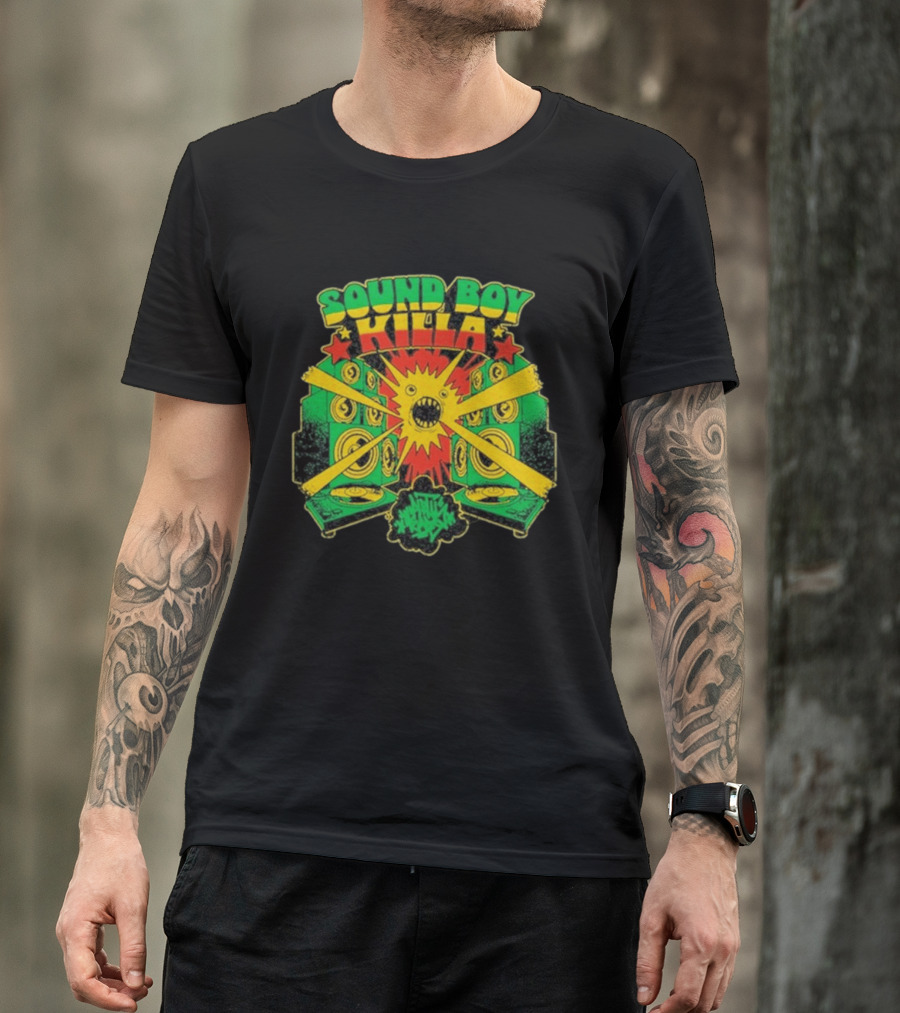 Dirty Heads Sound Boy Killa Vintage Reggae Speaker Blast T-Shirt