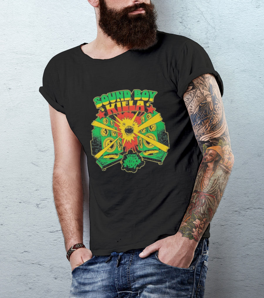Dirty Heads Sound Boy Killa Vintage Reggae Speaker Blast T-Shirt
