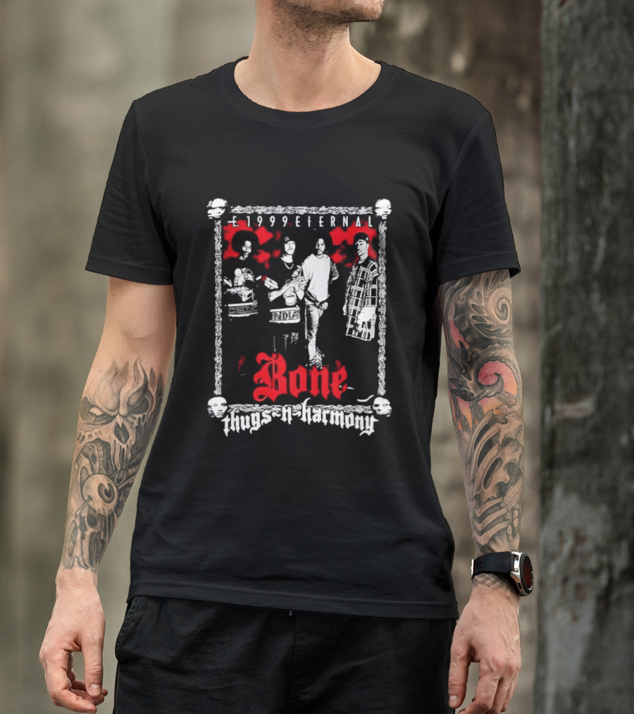 Bone Thugs N Harmony E 1999 Eternal Album Cover T-Shirt