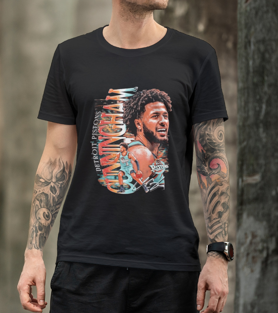 Cade Cunningham Detroit Pistons CUNNINGHAM Pistons T-Shirt