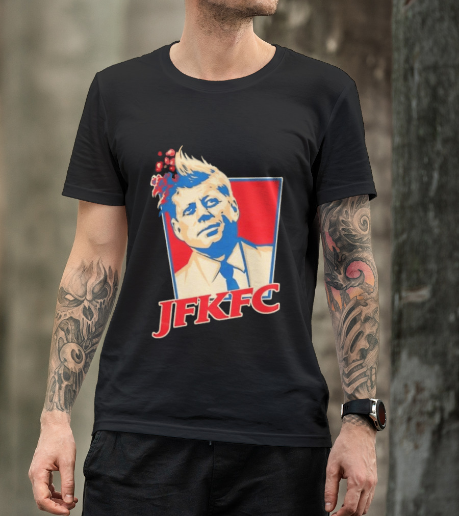 JFKFC John F. Kennedy KFC Mashup T-Shirt