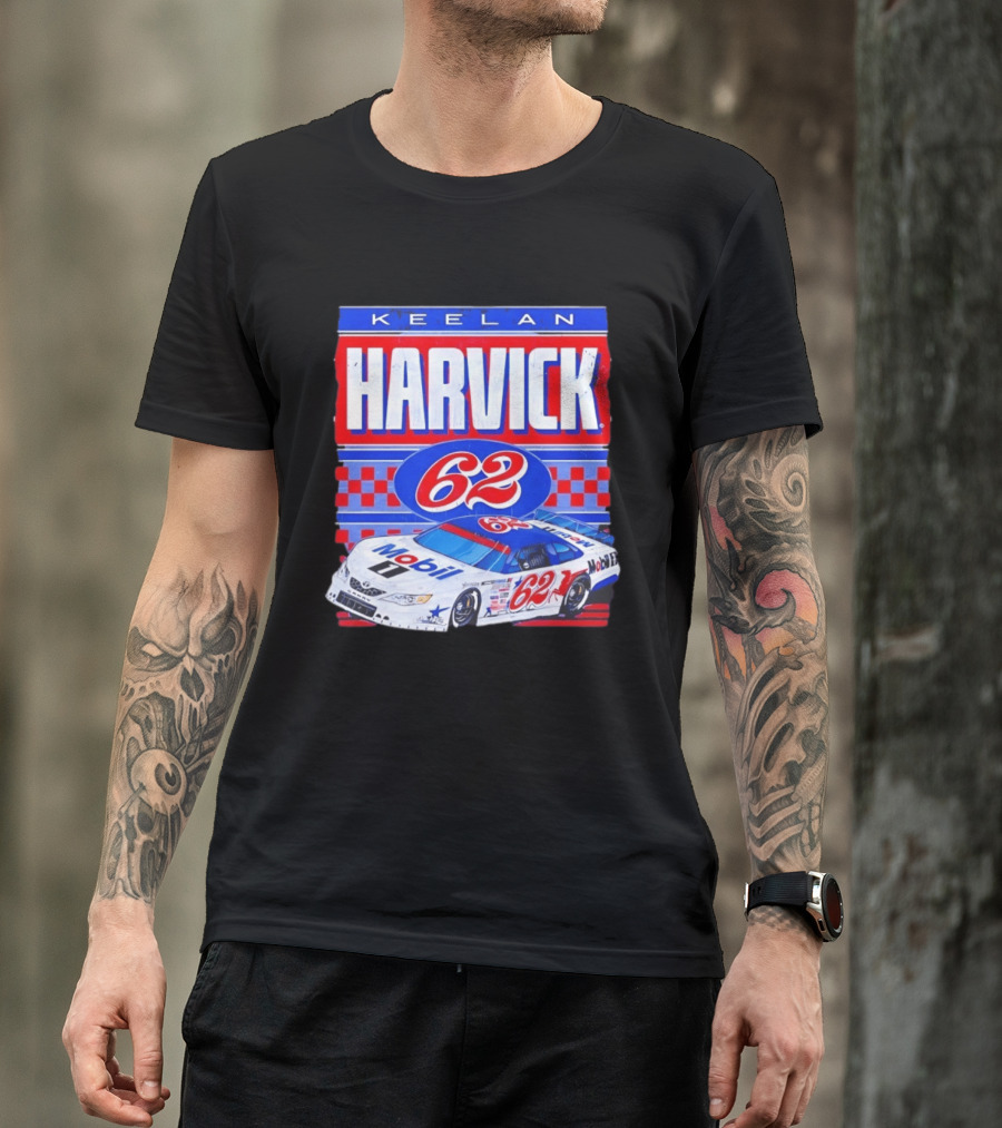Keelan Harvick 62 Mobil 1 Toyota Camry NASCAR Racing T-Shirt