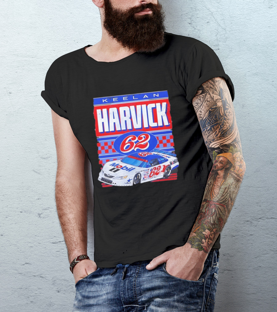Keelan Harvick 62 Mobil 1 Toyota Camry NASCAR Racing T-Shirt