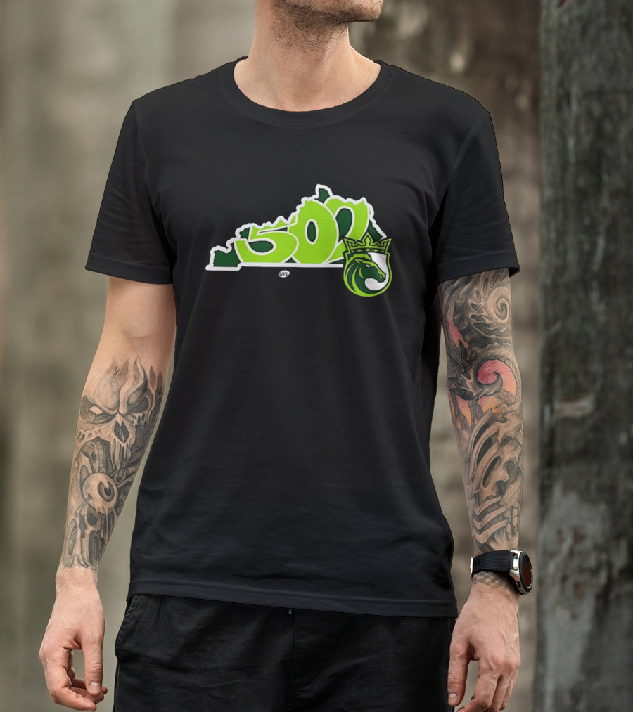 Louisville Kentucky 502 Xtreme United Football UFL Dragon Crest T-Shirt