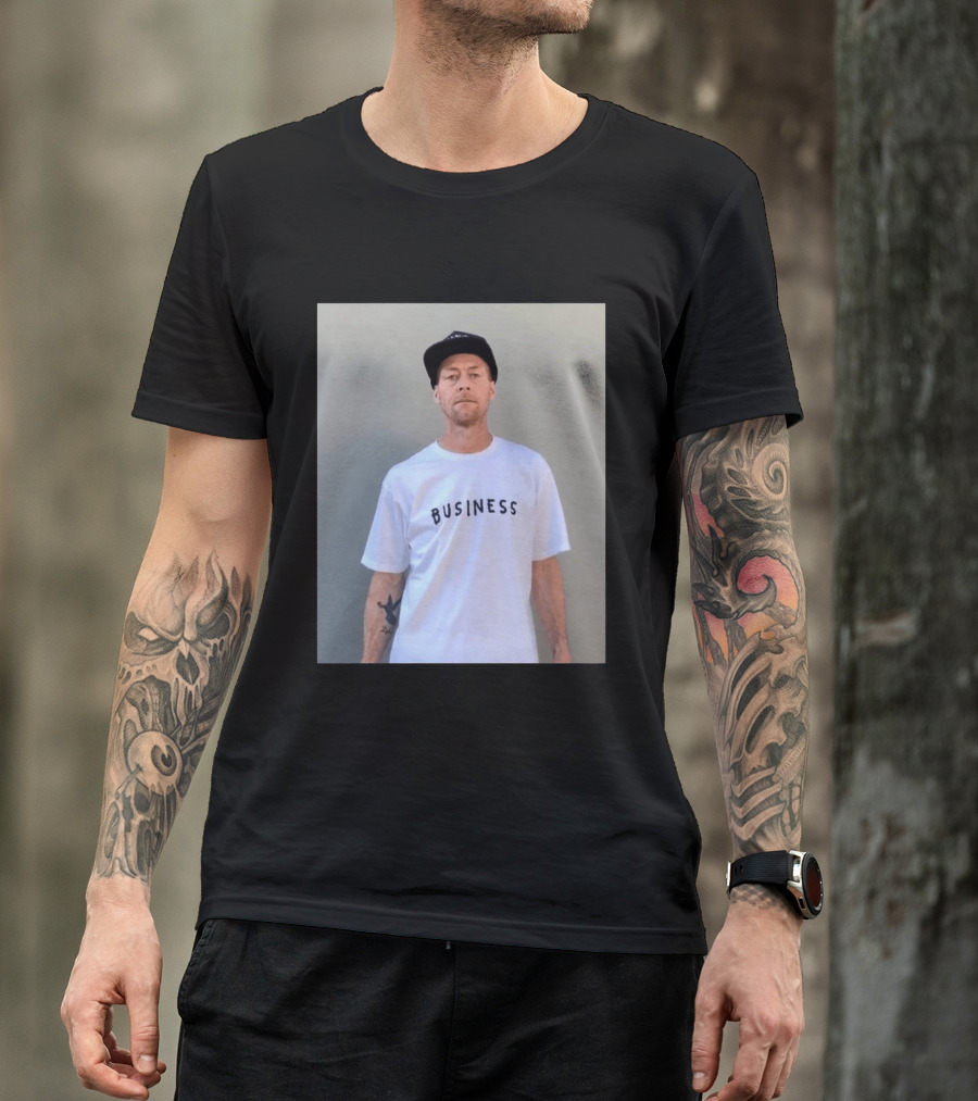 Business Marc Johnson Street Skateboarder Icon 49 T-Shirt