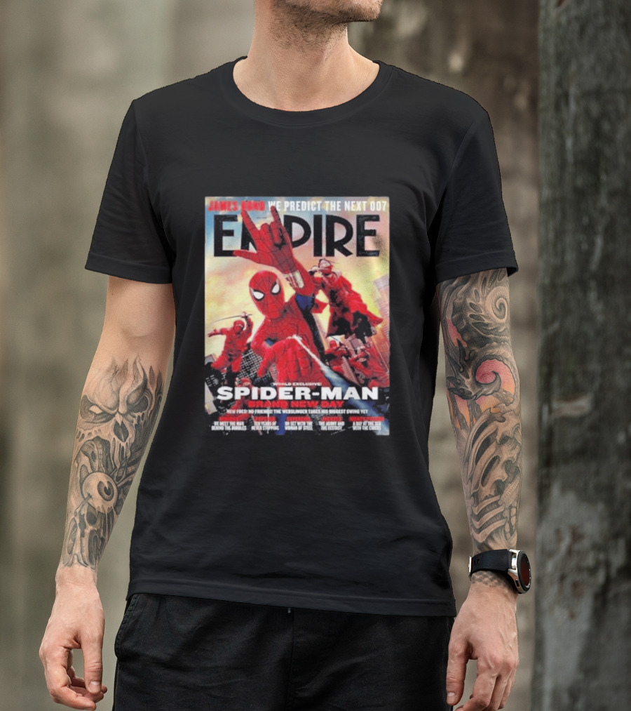 Empire Magazine Spider Man Brand New Day The Webslinger Takes His Biggest Swing Yet T-Shirt