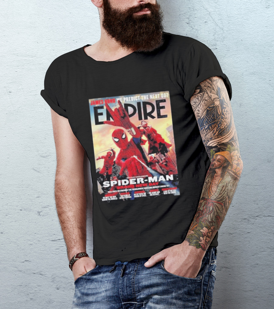 Empire Magazine Spider Man Brand New Day The Webslinger Takes His Biggest Swing Yet T-Shirt