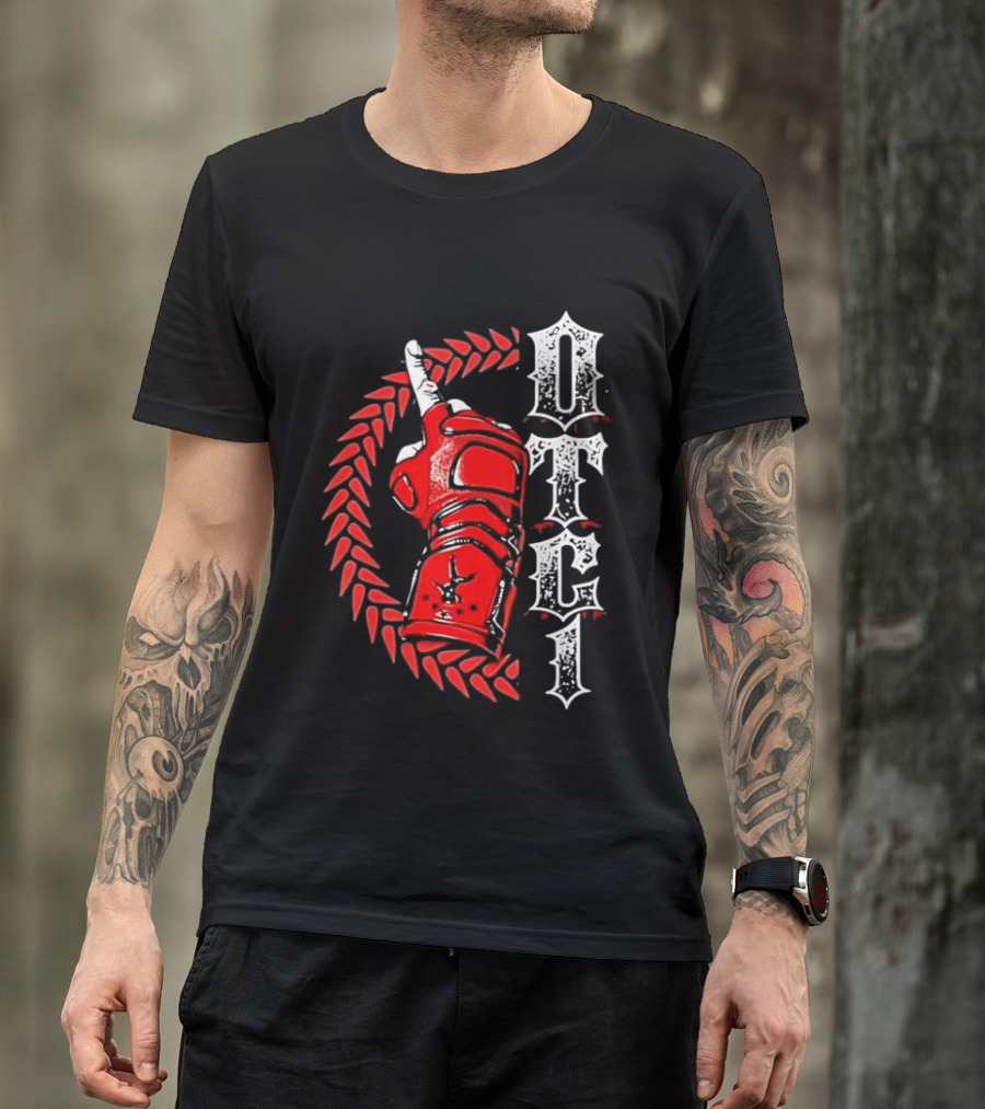 The Elite Bullet Club Pro Wrestling All Elite Wrestling AEW OTTC1 Red Glove T-Shirt