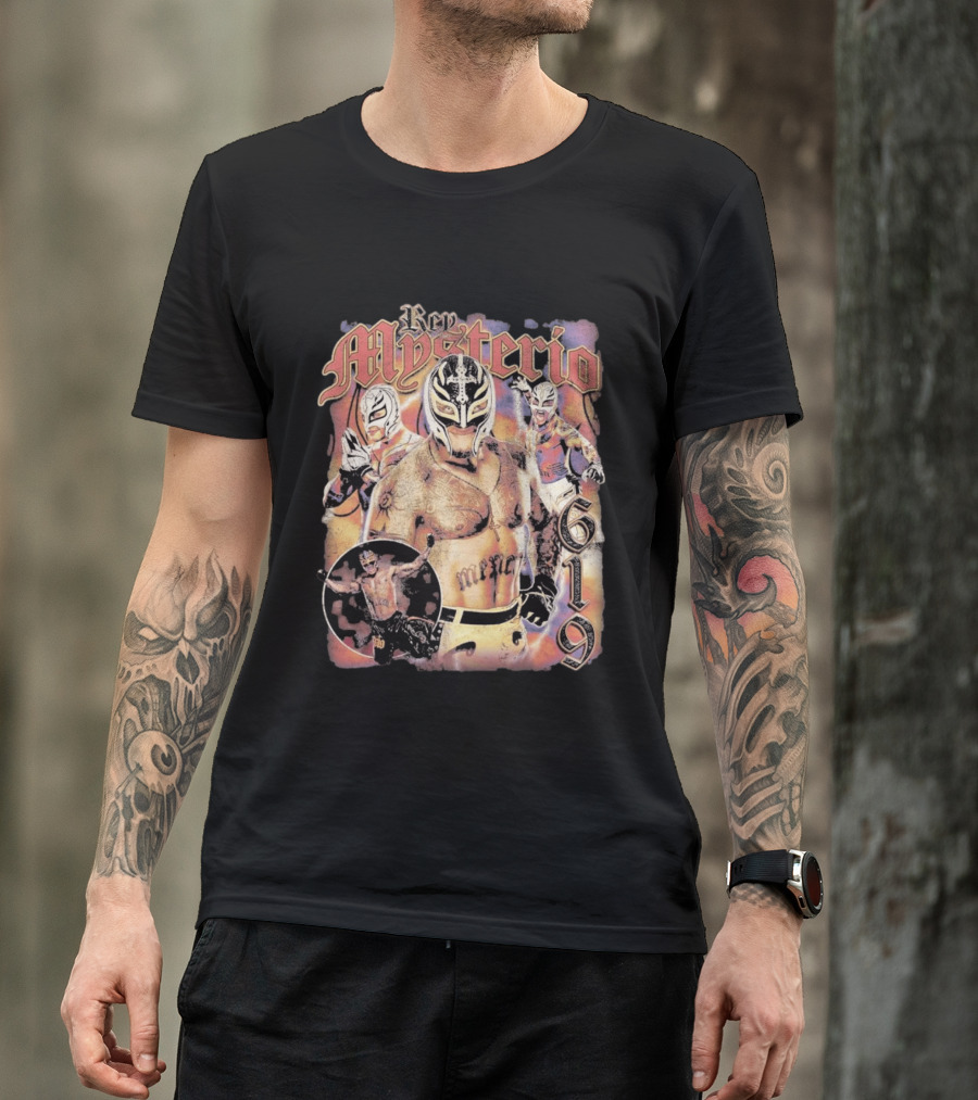 Rey Mysterio 619 Wrestling Superstar Collection T-Shirt