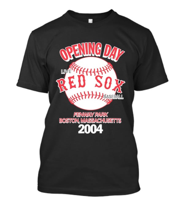 Opening Day Red Sox Fenway Park Boston Massachusetts 2004 T-Shirt