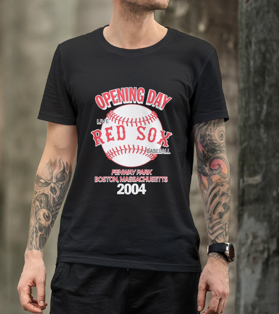 Opening Day Red Sox Fenway Park Boston Massachusetts 2004 T-Shirt