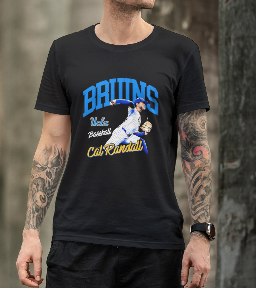 UCLA Bruins Cal Randall Baseball NCAA Pac 12 T-Shirt