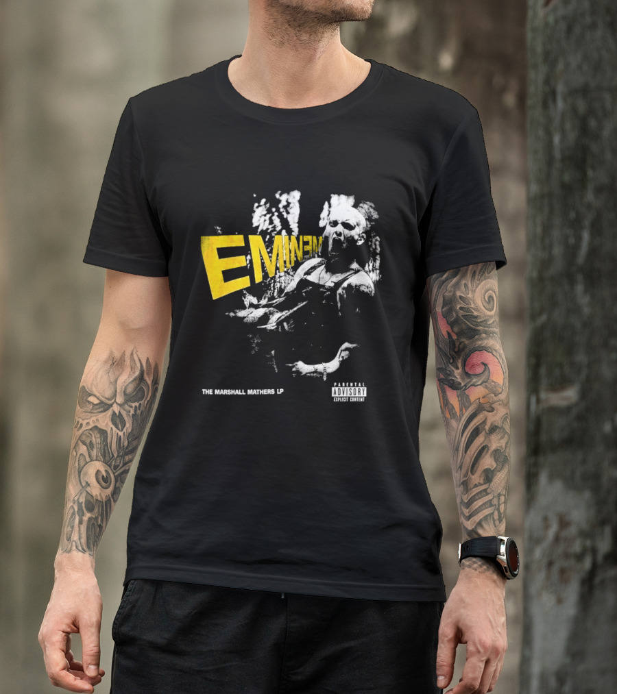 Dominik Szoboszlai Eminem The Marshall Mathers LP Parental Advisory T-Shirt