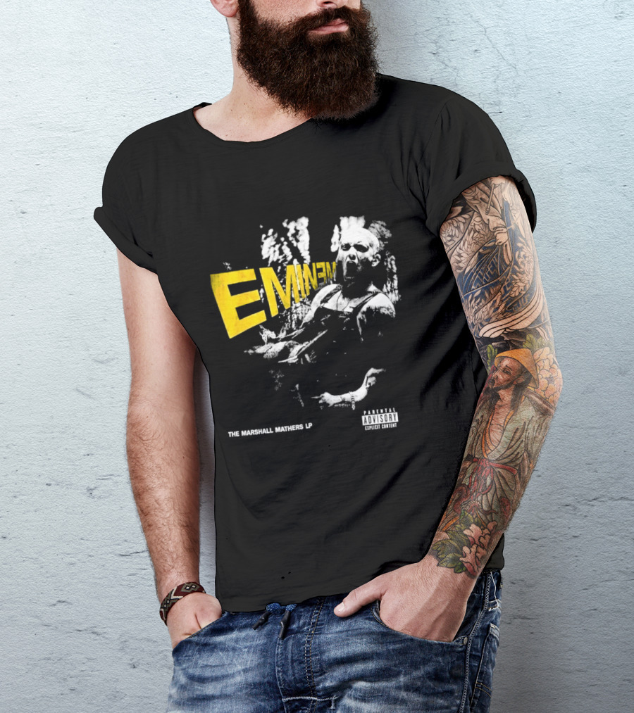 Dominik Szoboszlai Eminem The Marshall Mathers LP Parental Advisory T-Shirt