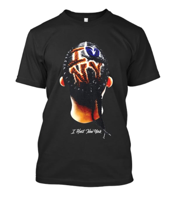 Josh Hart I Love New York Knicks NBA Hair 2026 T-Shirt