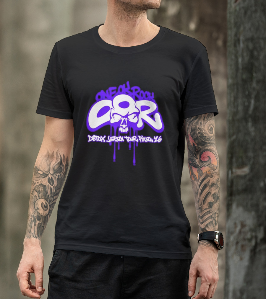 One Ok Rock Cor Skull Detox Japan Tour Final '26 T-Shirt