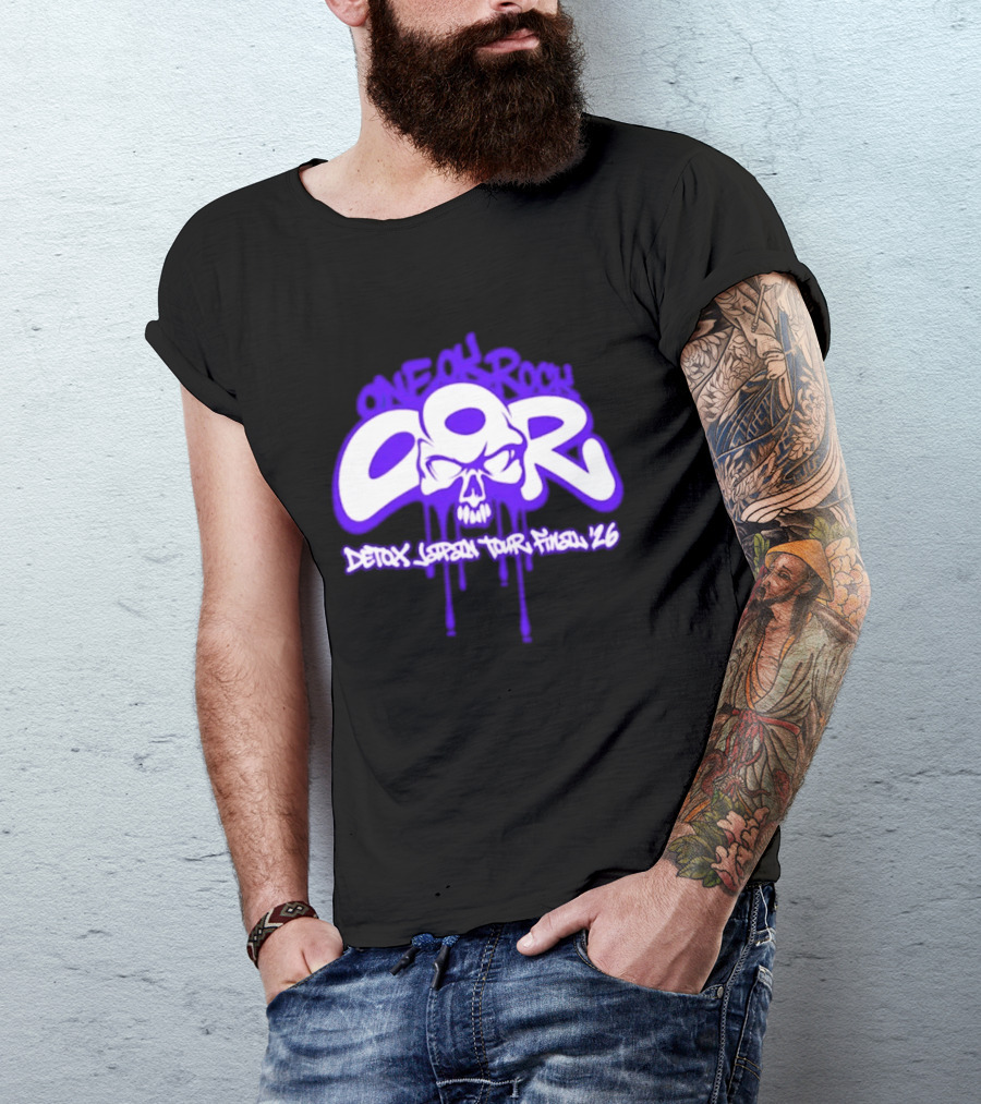 One Ok Rock Cor Skull Detox Japan Tour Final '26 T-Shirt