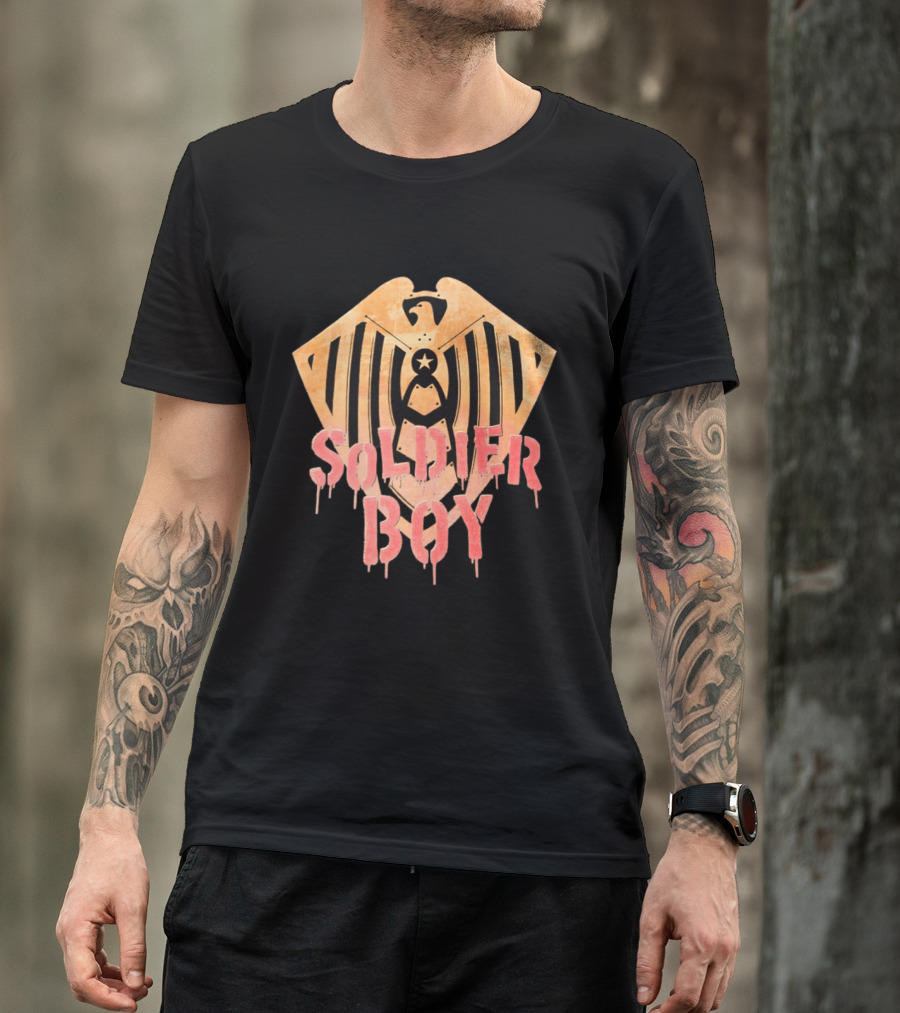 Soldier Boy The Boys Amazon Prime Video Garth Ennis Darick Robertson Eagle T-Shirt
