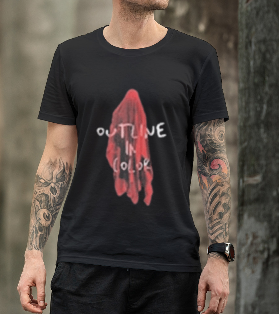 Outline In Color Coast Is Clear Ghost T-Shirt