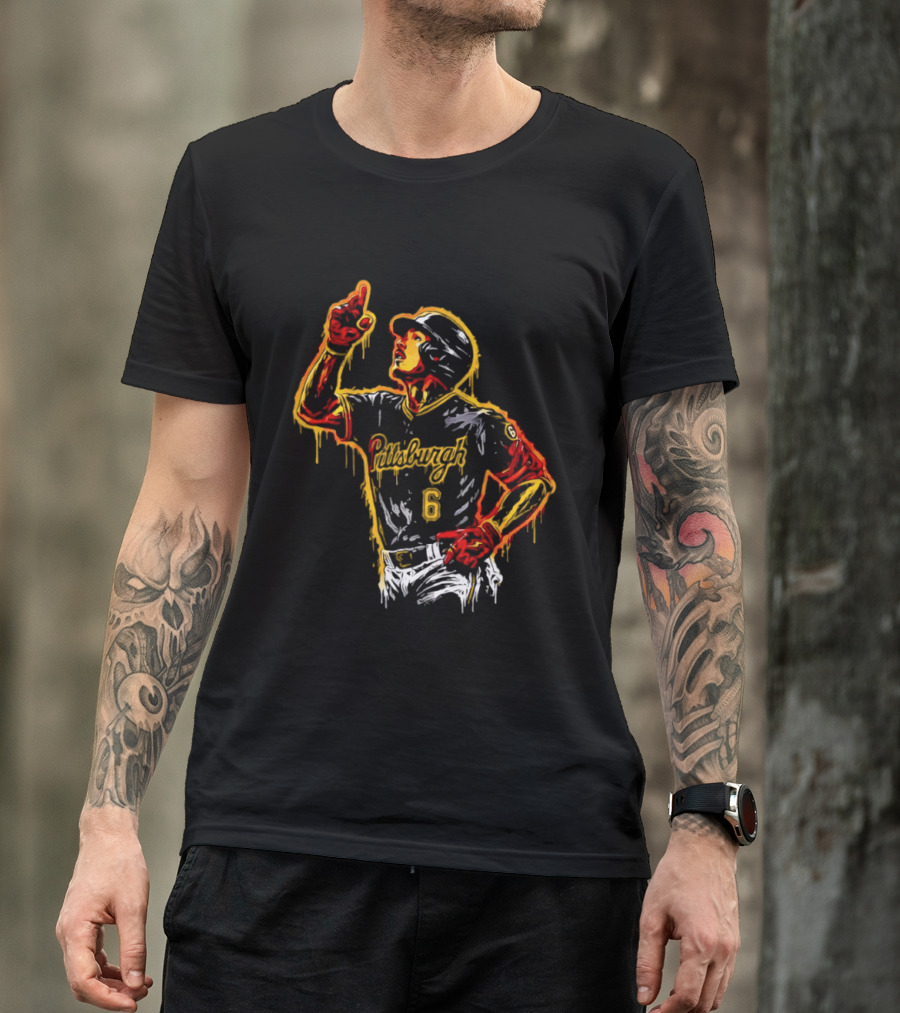 Kondor Paul Skenes Pittsburgh Pirates Baseball MLB 2026 Graffiti T-Shirt