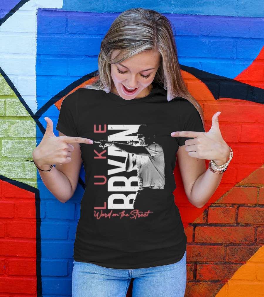 Luke Bryan Word On The Street Tour Merchandise T-Shirt