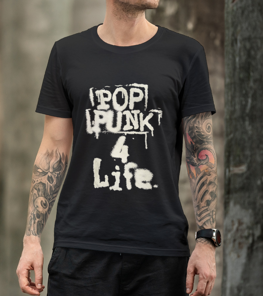 Pop Punk 4 Life Graffiti T-Shirt