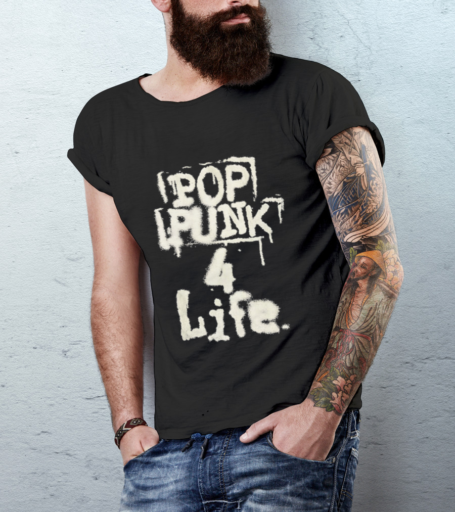 Pop Punk 4 Life Graffiti T-Shirt