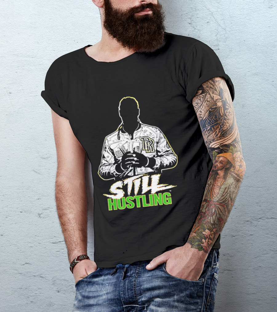Still Hustling Wrestling LR Jacket T-Shirt