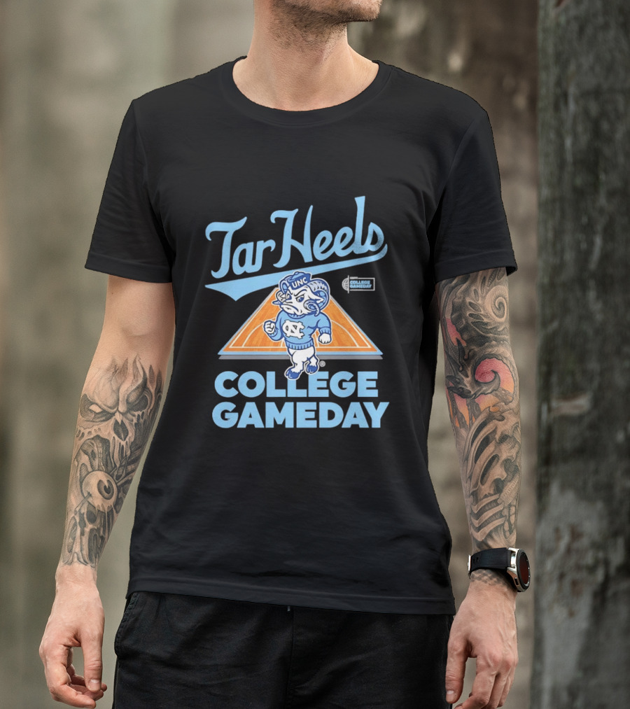 UNC Tar Heels College Gameday Basketball Rams T-Shirt