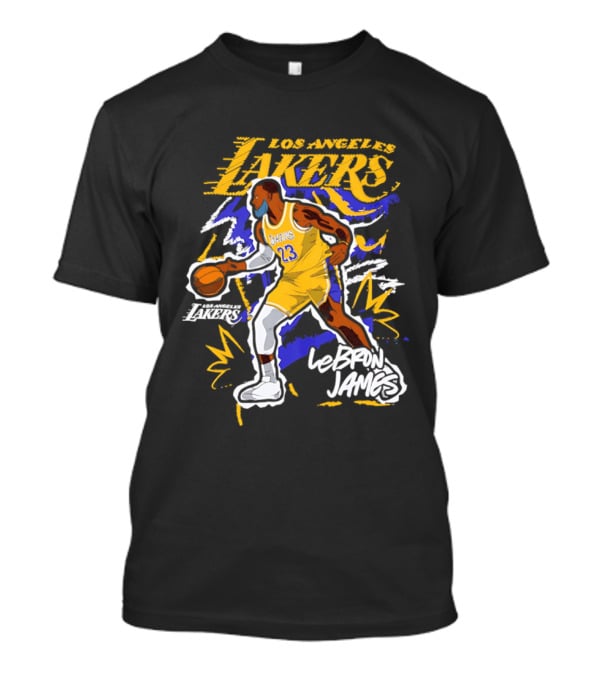 LeBron James Los Angeles Lakers Basketball T-Shirt