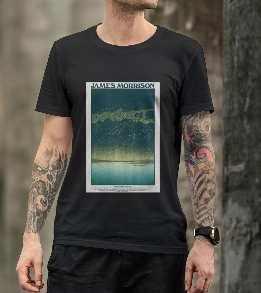 James Morrison Undiscovered Tour 2026 Retro Aesthetic T-Shirt