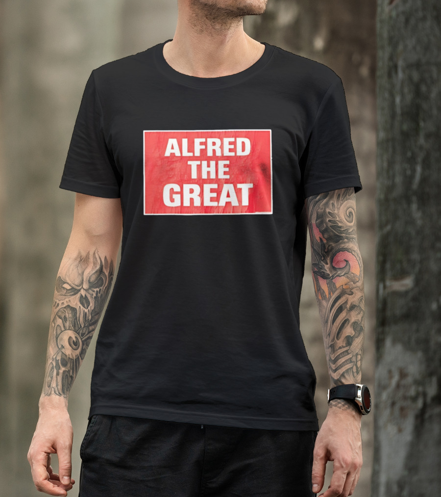 Alfred The Great Bold Red T-Shirt