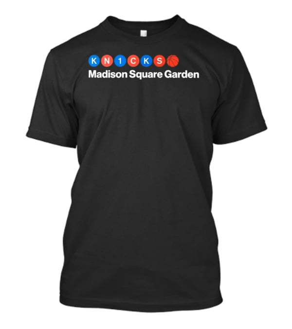 New York KN1CKS Madison Square Garden Basketball Team T-Shirt