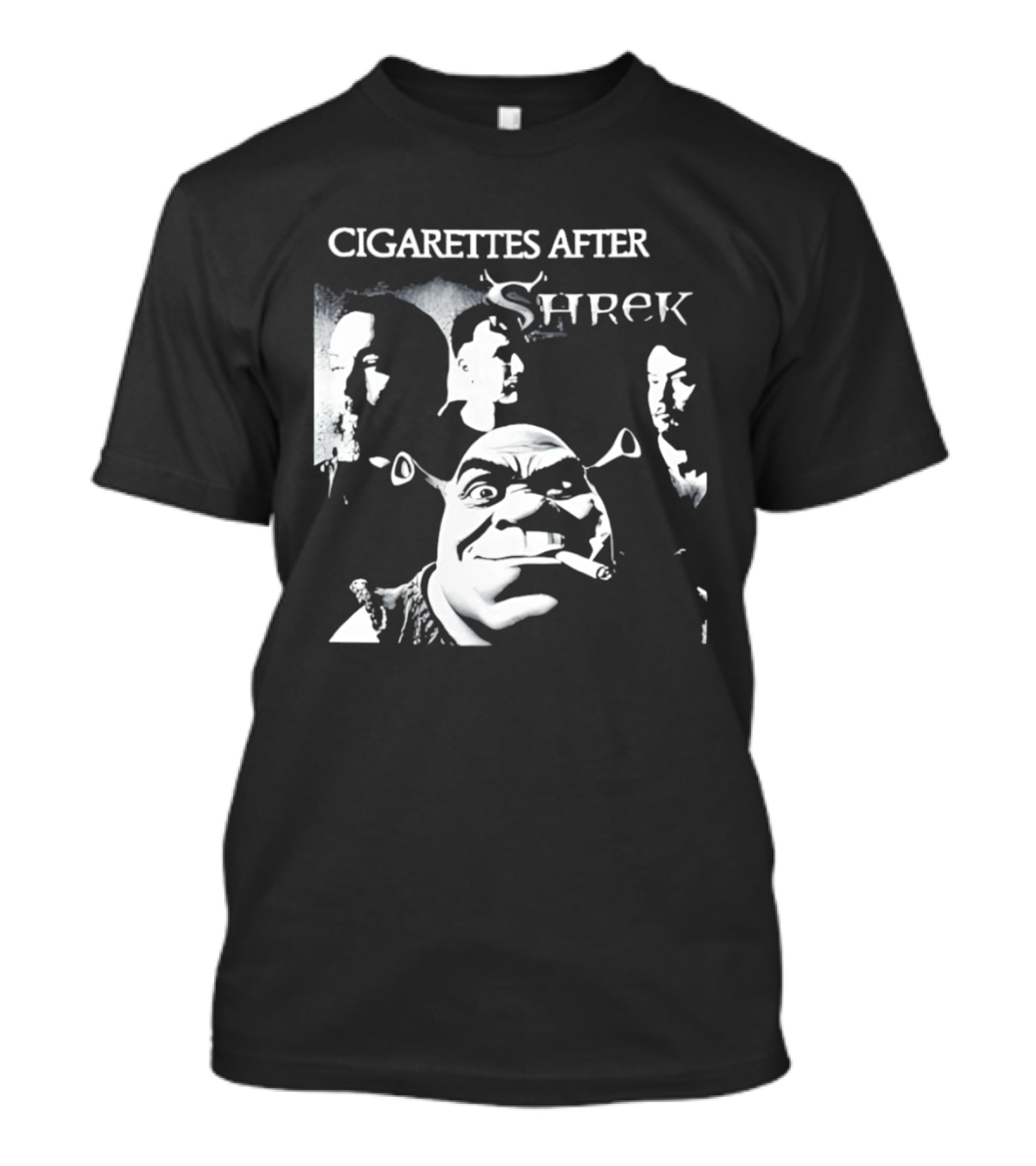 Cigarettes After Shrek Smoking Smutty Memories T-Shirt